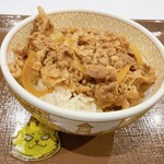 すき家 - 牛丼並　430円→350円（税込）