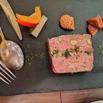 神田小川町 幻のイタリアン カンティーニ - コースメニューからパテ