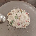 神田小川町 幻のイタリアン カンティーニ - 栗とゴルゴンゾーラのリゾット