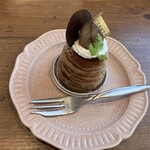 リアンティーク - ケーキ（栗のモンブラン）