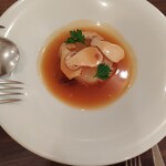 神田小川町 幻のイタリアン カンティーニ - ボルチーニと大根の煮込み