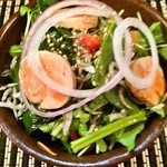 ふくら - あん肝入りサラダ