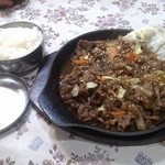 ひまわり - プルコギ定食(1200円)