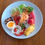 Rambuttri Village Inn & Plaza - 朝食(相方の)