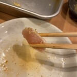 村崎焼鳥研究所 - ささみしき焼き