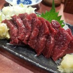 みたかや酒場 - 馬刺し