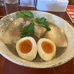 麺房 昭和呈 - 煮卵あご醤油