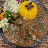 廉や - 廉やスパイスカレー 1580円 手羽元 150円