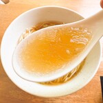 酒楽亭 空庵 - 鴨はちらーめん(スープリフト)