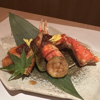 北新地 かに松 - ■蟹会席上コース 