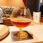 鮨 富かわ - 【ティーペアリング】べにふうき(和紅茶)