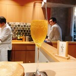 鮨 富かわ - 【ティーペアリング】マスカットダージリン