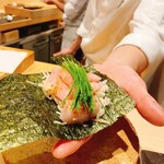 鮨 富かわ - 大トロのトロタク巻き(追加注文)