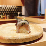 鮨 富かわ - さわらの棒寿司