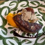Trattoria Da KENZO - かぼちゃピューレとフォアグラ