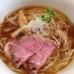 らぁ麺やまぐち - 季節限定の冷やし煮干そば