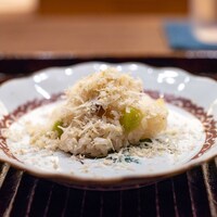 鎌倉 北じま - 2024.10 秋の実りの飯蒸し（落花生、サツマイモ、栗、銀杏、糯米、チーズのように削った蒸し栗）