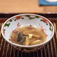 鎌倉 北じま - 2024.10 鎌倉産鮑（あわび）と芋がら（芋茎）の吉野煮