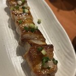 とり皮屋　勝軍 - 豚バラみそ焼（＾ν＾）