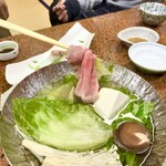 湯元館 - 【別品】
      ・飛騨牛しゃぶしゃぶ