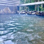 湯元館 - 緑色に見える還元性鉄の新鮮な温泉。極上湯。