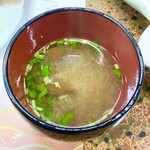 湯元館 - 【食事】
      ・味噌汁