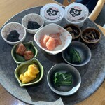 海の別邸ふる川 - 虎杖浜のタラコとご飯のお供シリーズ