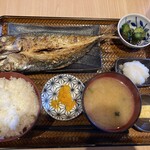 下北SABA食堂 佐助酒場 - 金華さば開き定食