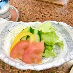 湯元館 - ミニサラダ