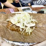 湯元館 - 朴葉味噌