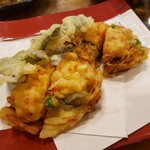 入船 - 玉ねぎと桜海老のかき揚げ