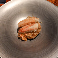 蒼 - 函館小西鮮魚店の噴火湾毛蟹のリゾット