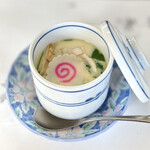 松茸山 鈴子山荘 - 松茸入り茶碗蒸し