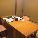 日の出 - 通された個室