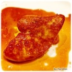 フォアグラのステーキ　マデラソース