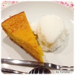 櫻花 - デザート（キャロットケーキ＆季節のシャーベット）