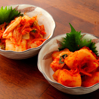 キムチも手作り