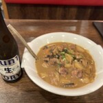 橋頭 私家菜 - 鶏肉干キノコ鍋