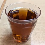 出石皿そば 花水木 - 冷たいお茶