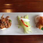 紫禁城 - ランチ前菜