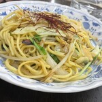 どたぬき - 鶏塩焼きそば　500円