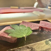 日本焼肉 はせ川 銀座店 - ←和牛タン　松坂牛ヒレ　神のハラミ→