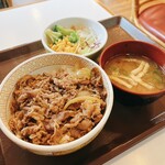 すき家 - 料理写真:牛丼ランチ  並盛　580円→500円