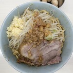 俺の生きる道 柏店 - 汁なし 1,150円
                                コールはニンニク、アブラ