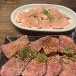 焼肉フランス人 - タン塩＆豚トロ