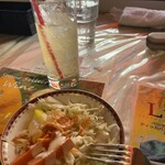 サーガル - サラダとレモンスカッシュ