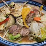 松一食堂 - '24/10/03 肉入り野菜炒め