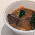 レ・スリジェ - クーポンでいただいたビーフシチュー。
