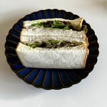 松川パン商店 - 自家製ローストハムのサンド