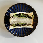松川パン商店 - 自家製ローストハムのサンド